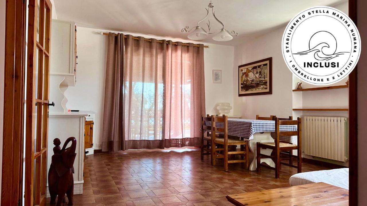 Viva3 - Numana, Ampio Trilocale In Villa Con Piscina エクステリア 写真